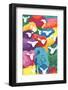 Colorful Sheep Cocktail-Ania Zwara-Framed Photographic Print