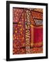 Colorful Shop Wall, Dades Gorge, Dades Valley, Morocco-Walter Bibikow-Framed Photographic Print