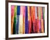 Colorful Silk Scarves at Edfu Market, Egypt-Michele Molinari-Framed Photographic Print