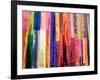 Colorful Silk Scarves at Edfu Market, Egypt-Michele Molinari-Framed Photographic Print