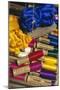 Colorful Silk Yarns, Amarapura, Myanmar-null-Mounted Giclee Print