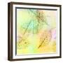 Colorful Skeleton Leaves for Background-Svetlana Foote-Framed Photographic Print