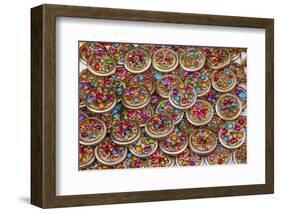Colorful Souvenir Jewelry, Guanajuato, Mexico-William Perry-Framed Photographic Print