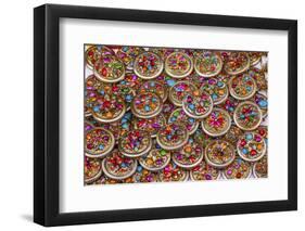 Colorful Souvenir Jewelry, Guanajuato, Mexico-William Perry-Framed Photographic Print