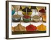 Colorful Spices at Bazaar, Luxor, Egypt-Adam Jones-Framed Photographic Print