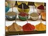 Colorful Spices at Bazaar, Luxor, Egypt-Adam Jones-Mounted Photographic Print