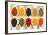 Colorful Spices-Fotokris-Framed Art Print