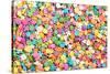 Colorful Sprinkles Background-Elena Veselova-Stretched Canvas