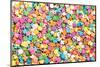 Colorful Sprinkles Background-Elena Veselova-Mounted Photographic Print