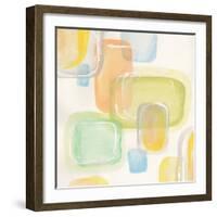 Colorful Squares I-Chris Paschke-Framed Art Print