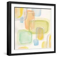 Colorful Squares I-Chris Paschke-Framed Art Print