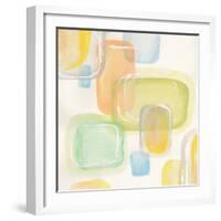 Colorful Squares I-Chris Paschke-Framed Art Print