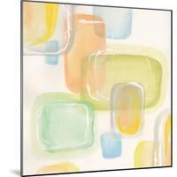 Colorful Squares I-Chris Paschke-Mounted Art Print