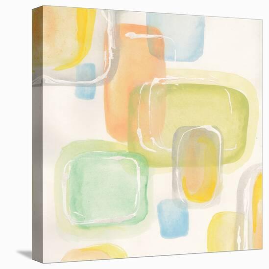 Colorful Squares I-Chris Paschke-Stretched Canvas