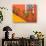 Colorful Stairs and House with Potted Plants, Guanajuato, Mexico-Julie Eggers-Photographic Print displayed on a wall