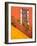 Colorful Stairs and House with Potted Plants, Guanajuato, Mexico-Julie Eggers-Framed Photographic Print