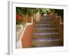 Colorful Stairways, Chania, Crete, Greece-Darrell Gulin-Framed Photographic Print