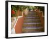 Colorful Stairways, Chania, Crete, Greece-Darrell Gulin-Framed Photographic Print