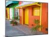 Colorful Street Front, Isla Mujeres, Quintana Roo, Mexico-Julie Eggers-Mounted Photographic Print