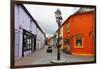 Colorful Street, Kinsale, Ireland-George Oze-Framed Photographic Print
