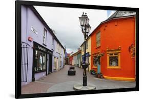 Colorful Street, Kinsale, Ireland-George Oze-Framed Photographic Print