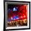 Colorful Street Life at Night - Ocean Drive - Miami-Philippe Hugonnard-Framed Photographic Print