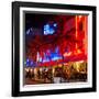 Colorful Street Life at Night - Ocean Drive - Miami-Philippe Hugonnard-Framed Photographic Print