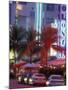 Colorful Street Life, South Beach, Miami, Florida, USA-Stuart Westmoreland-Mounted Premium Photographic Print