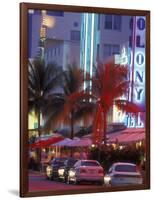 Colorful Street Life, South Beach, Miami, Florida, USA-Stuart Westmoreland-Framed Photographic Print