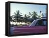 Colorful Street Life, South Beach, Miami, Florida, USA-Stuart Westmoreland-Framed Stretched Canvas