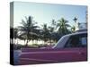 Colorful Street Life, South Beach, Miami, Florida, USA-Stuart Westmoreland-Stretched Canvas