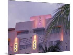 Colorful Street Life, South Beach, Miami, Florida, USA-Stuart Westmoreland-Mounted Photographic Print