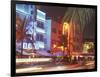 Colorful Street Life, South Beach, Miami, Florida, USA-Stuart Westmoreland-Framed Premium Photographic Print