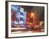 Colorful Street Life, South Beach, Miami, Florida, USA-Stuart Westmoreland-Framed Photographic Print