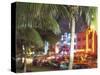 Colorful Street Life, South Beach, Miami, Florida, USA-Stuart Westmoreland-Stretched Canvas