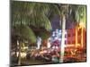 Colorful Street Life, South Beach, Miami, Florida, USA-Stuart Westmoreland-Mounted Photographic Print