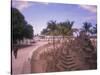 Colorful Street Life, South Beach, Miami, Florida, USA-Stuart Westmoreland-Stretched Canvas