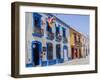 Colorful street, Oaxaca, Mexico, North America-Melissa Kuhnell-Framed Photographic Print