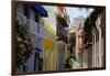 Colorful Street, Old San Juan, Puerto Rico-George Oze-Framed Photographic Print