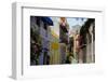 Colorful Street, Old San Juan, Puerto Rico-George Oze-Framed Photographic Print