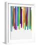 Colorful Stripes 2-Mareike Böhmer-Framed Giclee Print