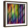 Colorful Stripes-Art Deco Designs-Framed Giclee Print