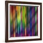 Colorful Stripes-Art Deco Designs-Framed Giclee Print