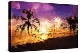Colorful Sunset II - In the Style of Oil Painting-Philippe Hugonnard-Stretched Canvas