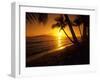 Colorful Sunset in a Tropical Paradise, Maui Hawaii, USA-Jerry Ginsberg-Framed Photographic Print