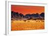 Colorful Sunset in Namib Desert, Namibia-DmitryP-Framed Photographic Print