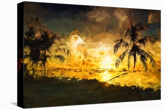 Colorful Sunset IV - In the Style of Oil Painting-Philippe Hugonnard-Stretched Canvas