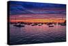 Colorful Sunset Newport Rhode Island-null-Stretched Canvas