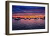 Colorful Sunset Newport Rhode Island-null-Framed Photo