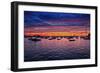 Colorful Sunset Newport Rhode Island-null-Framed Photo